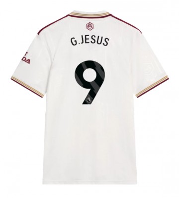 Arsenal Gabriel Jesus #9 Tredjetrøje 2025-26 Kortærmet